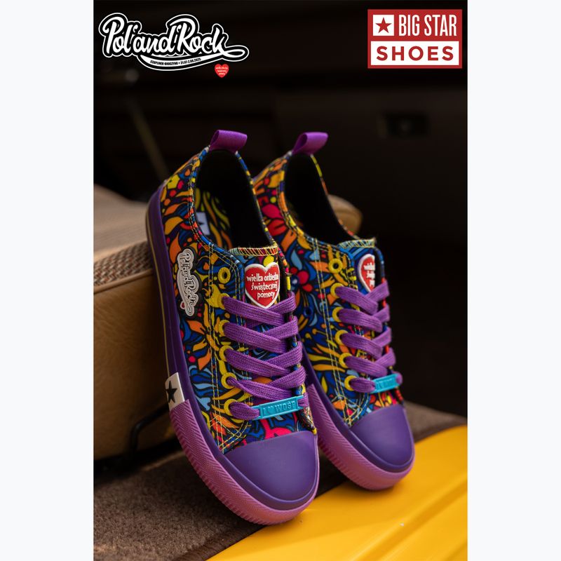 Trampki damskie BIG STAR SS274905 violet 12