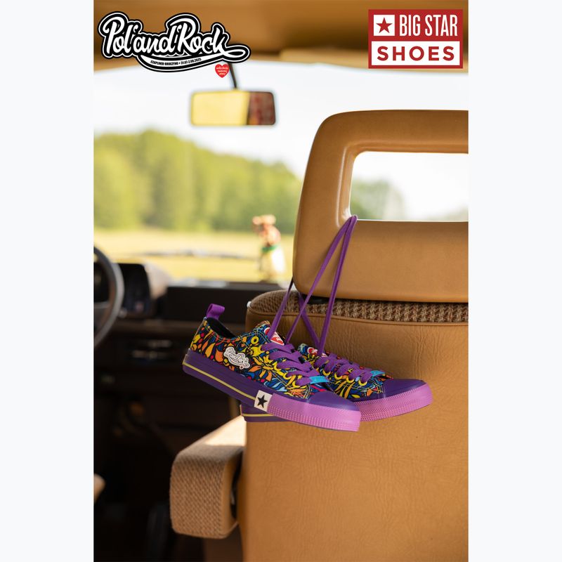 Trampki damskie BIG STAR SS274905 violet 13