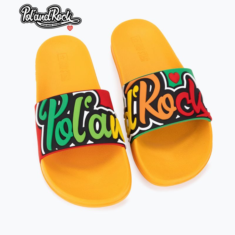 Klapki męskie BIG STAR SS174507 yellow 3