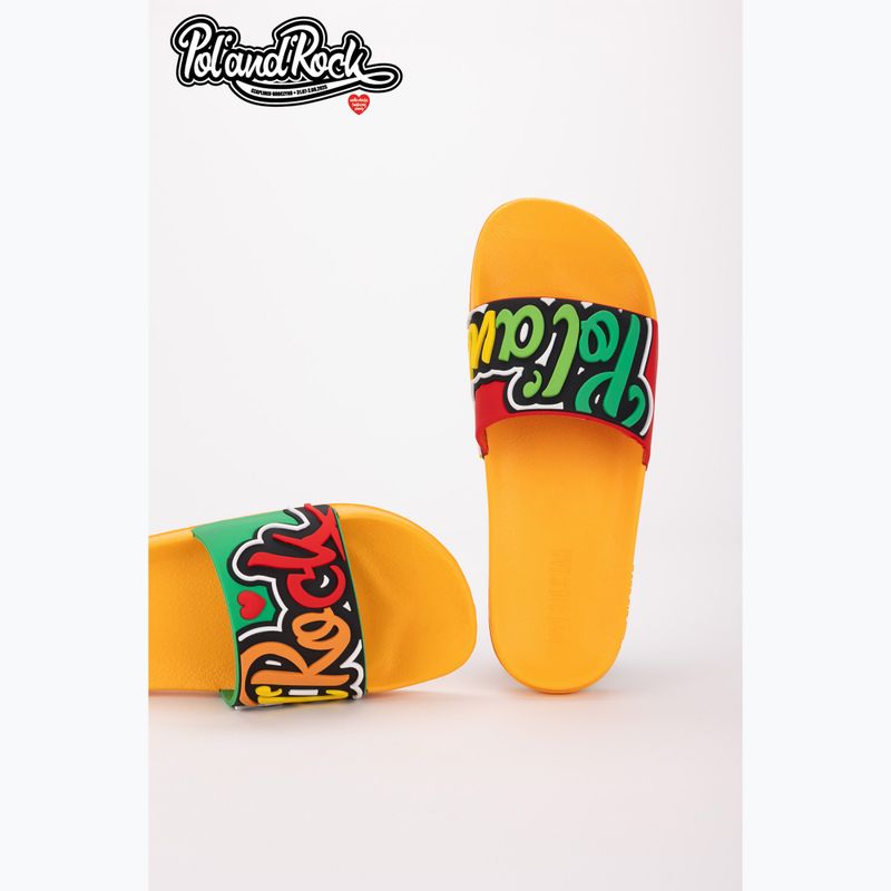 Klapki męskie BIG STAR SS174507 yellow 4