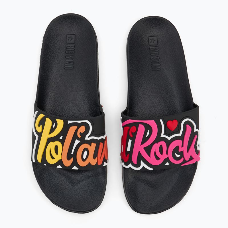 Klapki męskie BIG STAR SS174508 black 5