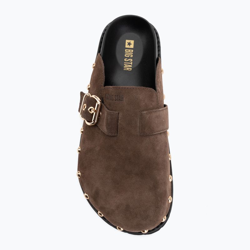 Klapki damskie BIG STAR TT274952 brown 5