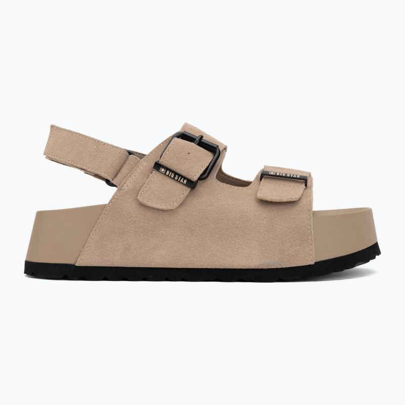 Sandały damskie Big Star TT274235 beige 2
