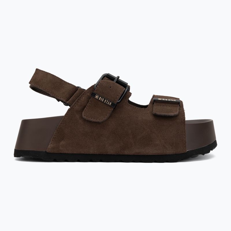 Sandały damskie BIG STAR TT274236 dark brown 2