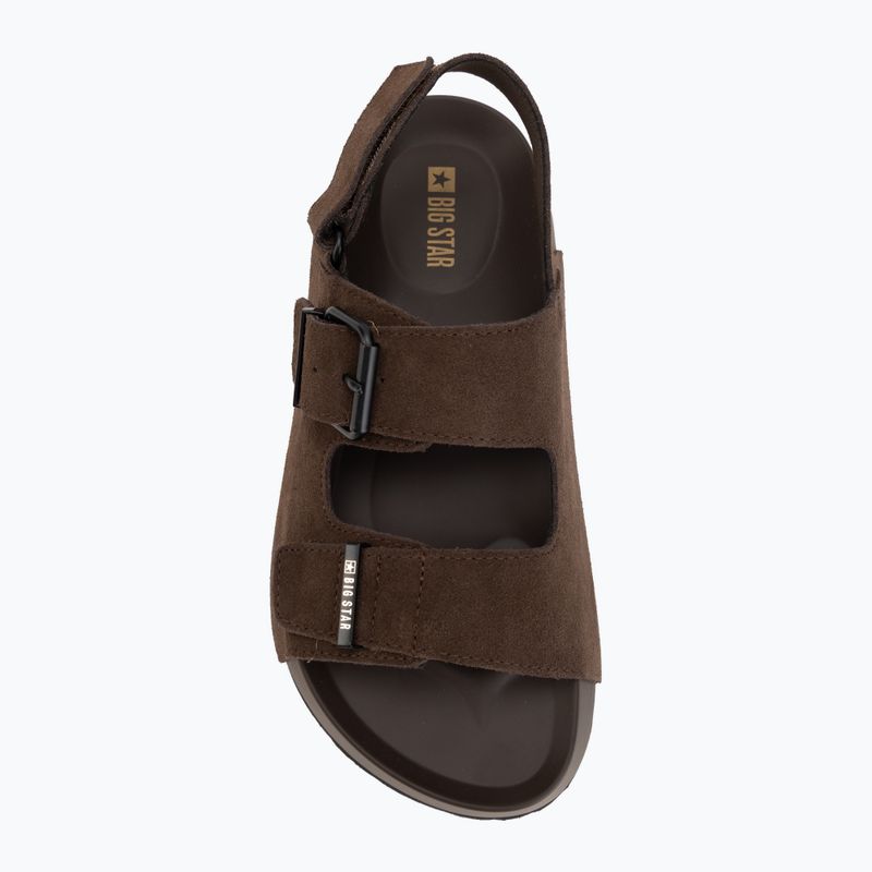 Sandały damskie BIG STAR TT274236 dark brown 5