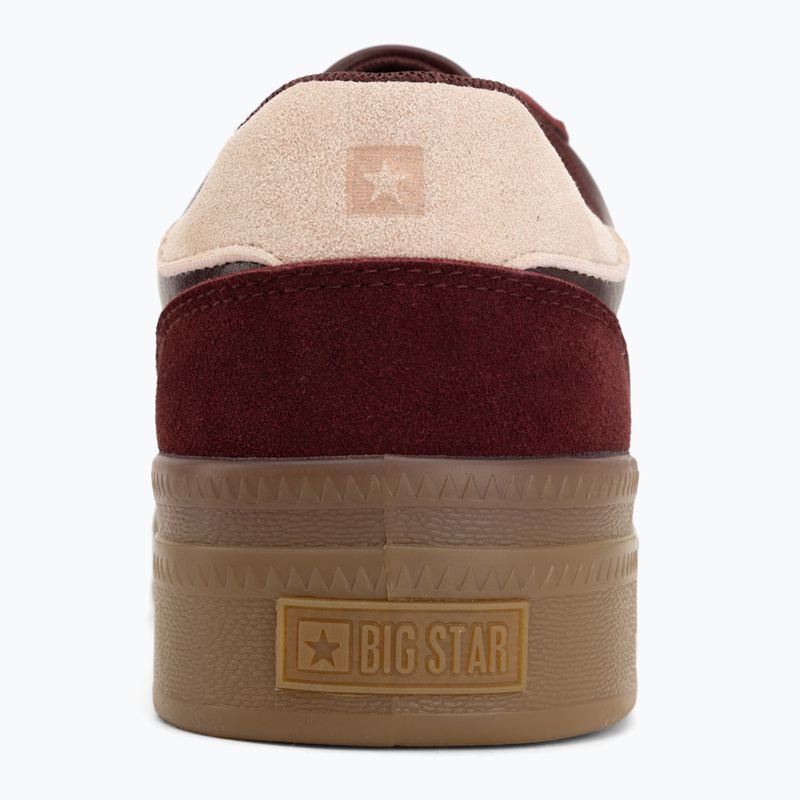 Buty damskie BIG STAR UU274013 burgundy 6