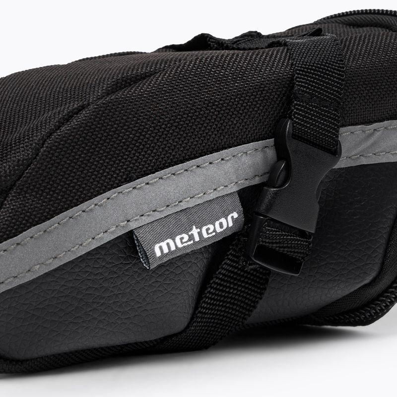 Torba rowerowa pod siodło Meteor Fist czarna 4