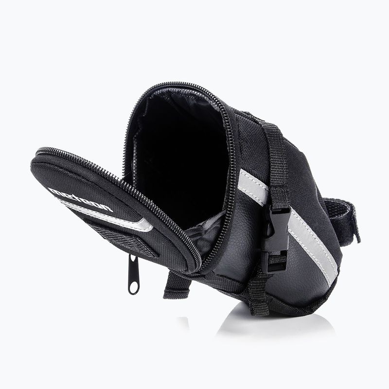 Torba rowerowa pod siodło Meteor Fist czarna 8