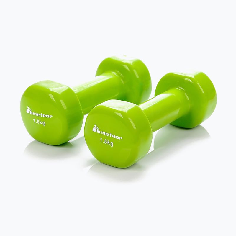 Hantle winylowe Meteor 30183 2 x 1.5 kg zielone 5