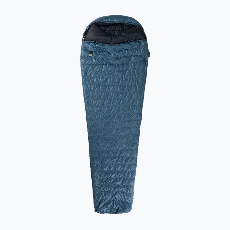 Śpiwór AURA Nom 200 195 cm/left stalowy
