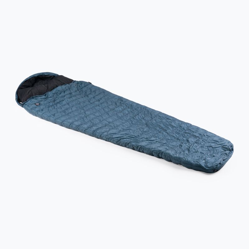 Śpiwór AURA Nom 200 195 cm/left stalowy 2