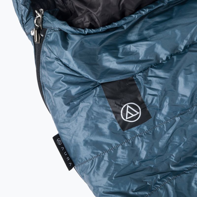 Śpiwór AURA Nom 200 195 cm/right stalowy 5