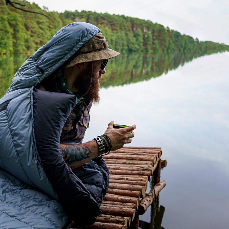 Śpiwór AURA Nom 200 195 cm/right stalowy 13