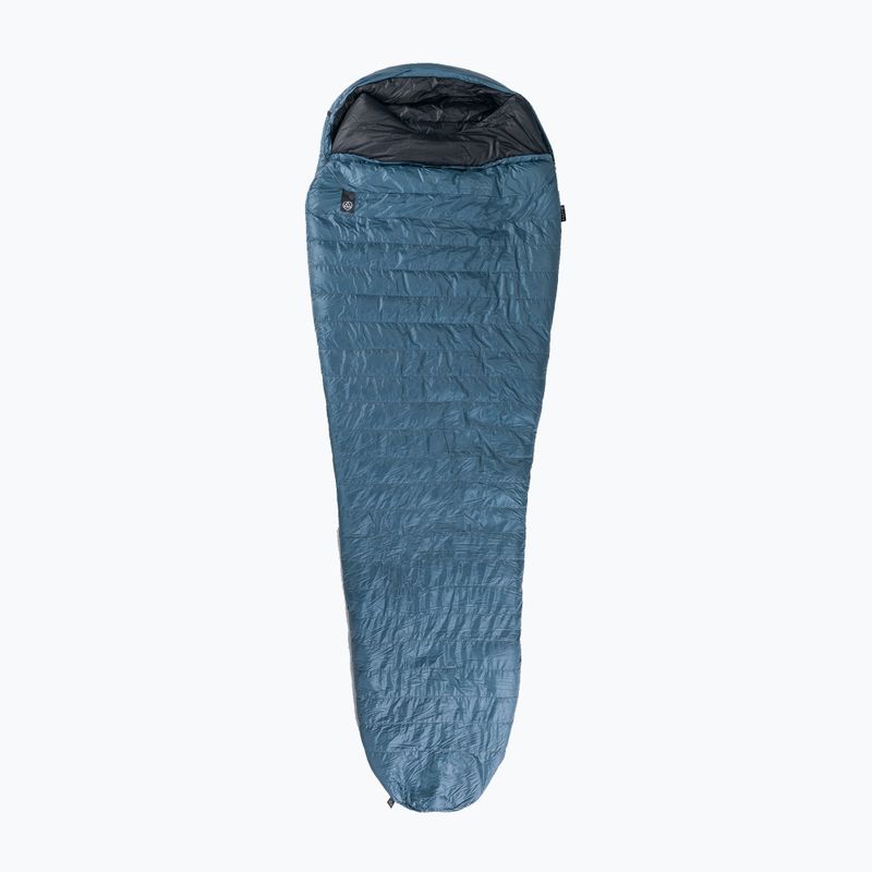 Śpiwór AURA Nom 300 195 cm/left stalowy