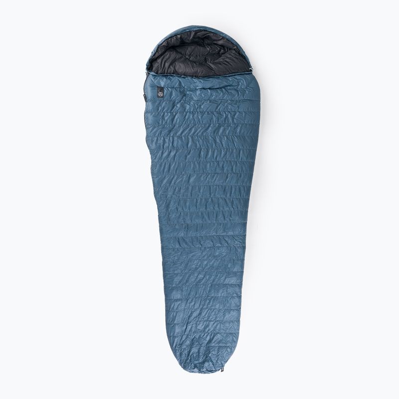 Śpiwór AURA Nom 300 180 cm/right stalowy