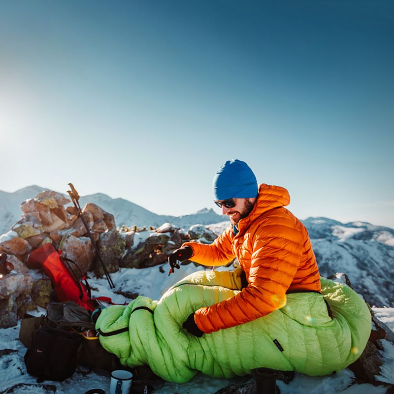 Śpiwór AURA AR 300 195 cm limonkowy 16