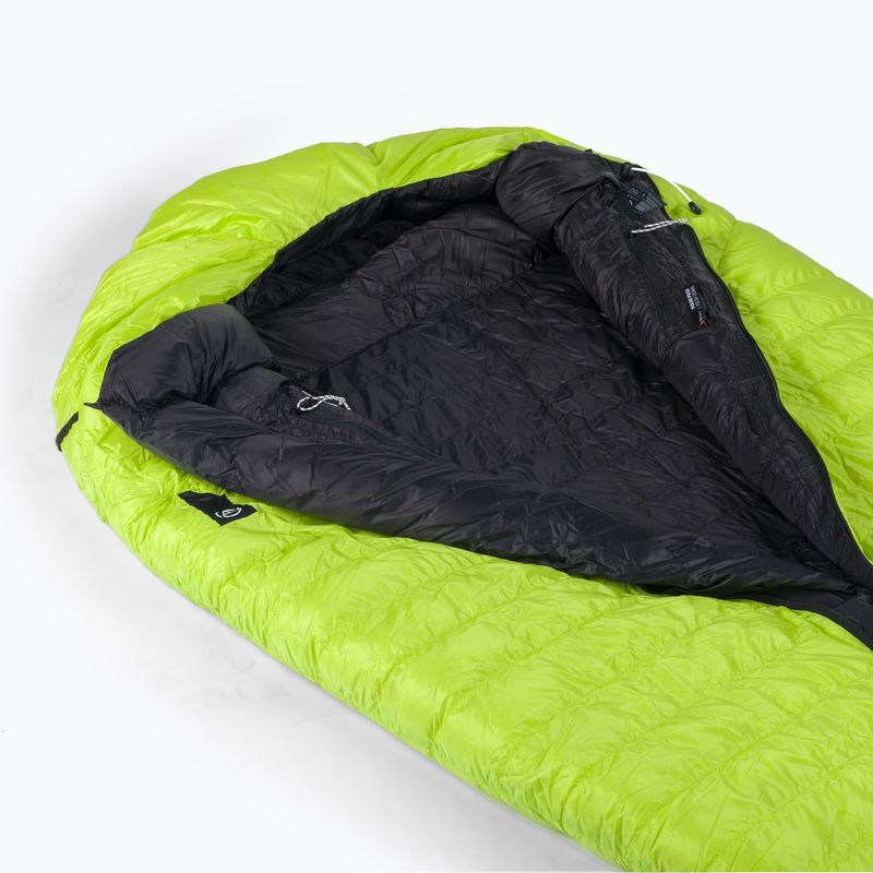 Śpiwór AURA AR 450 180 cm limonkowy 4
