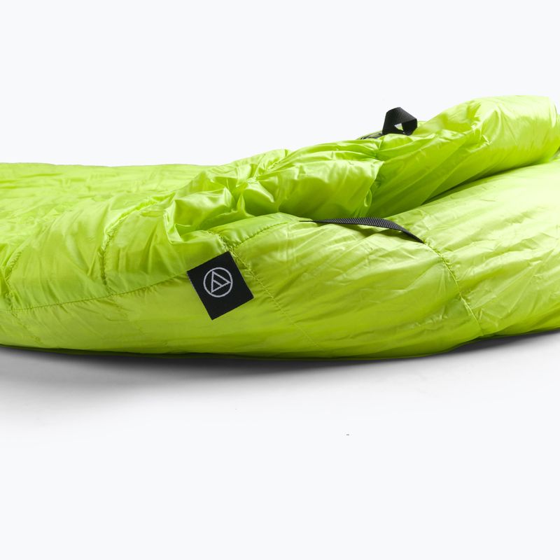 Śpiwór AURA AR 450 180 cm limonkowy 7