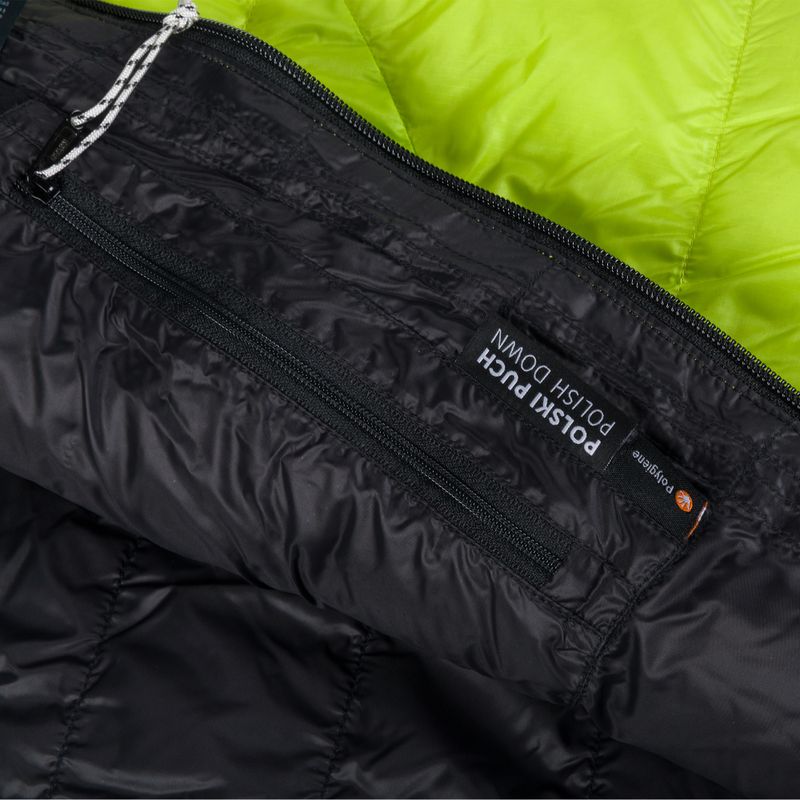 Śpiwór AURA AR 450 180 cm limonkowy 9