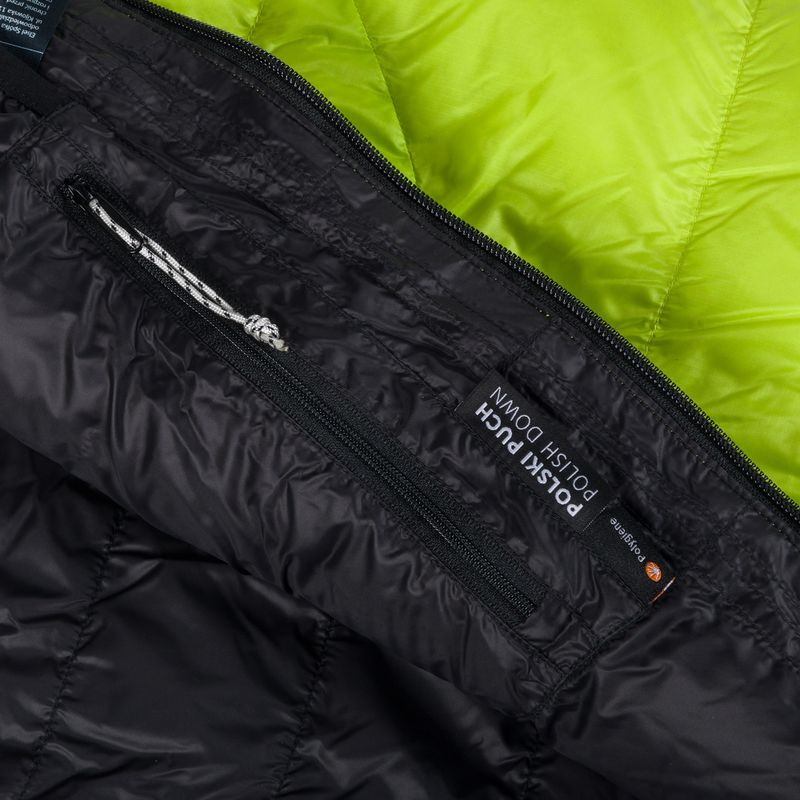 Śpiwór AURA AR 450 180 cm limonkowy 10