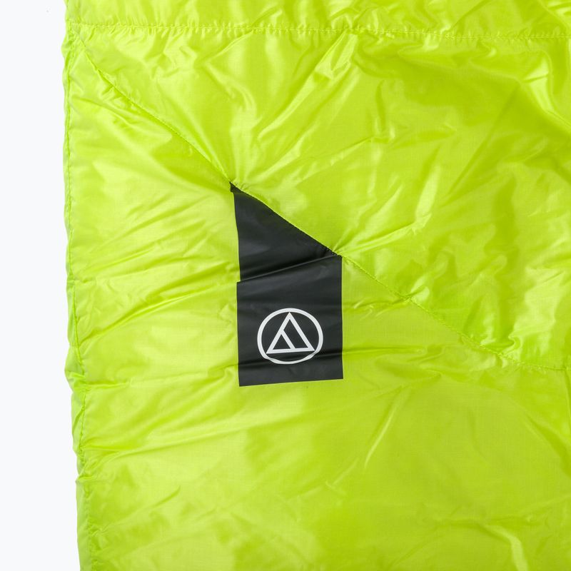 Śpiwór AURA AR 600 180 cm limonkowy 6