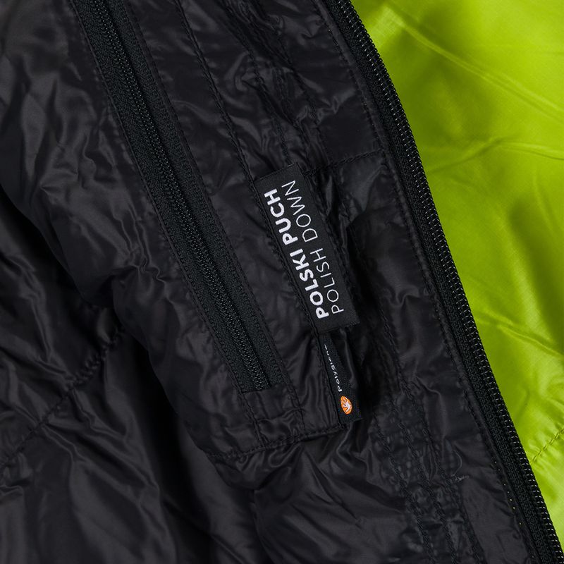 Śpiwór AURA AR 600 180 cm limonkowy 10