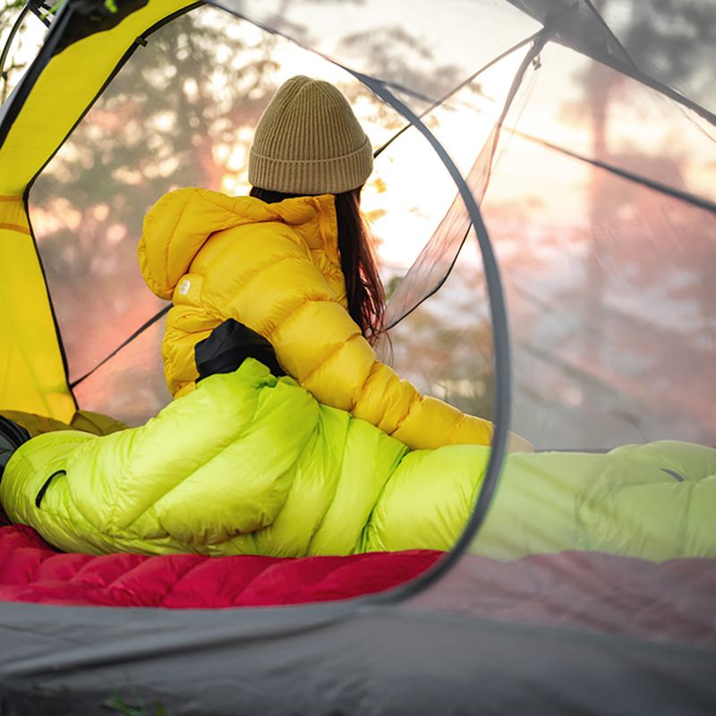 Śpiwór AURA AR 600 180 cm limonkowy 13