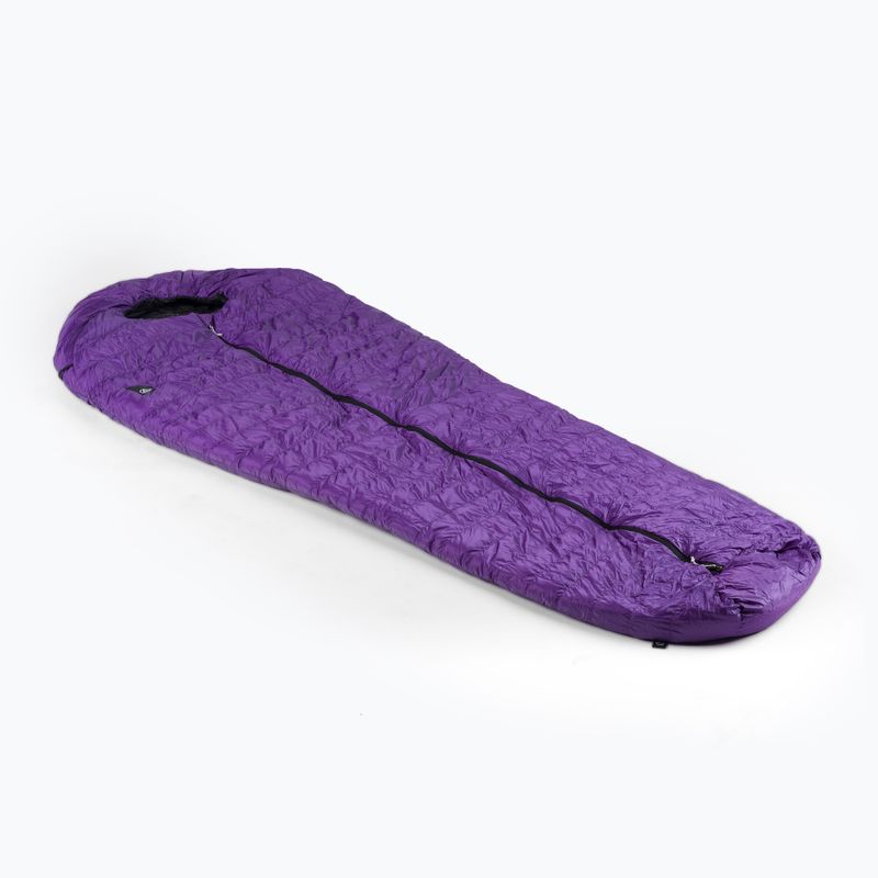 Śpiwór AURA AR 300 180 cm fioletowy 2