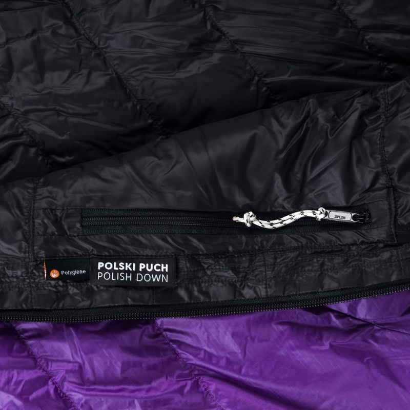 Śpiwór AURA AR 300 180 cm fioletowy 9