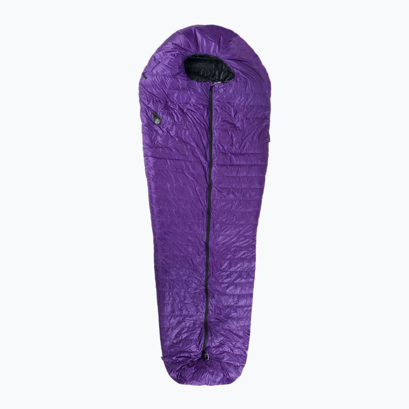 Śpiwór AURA AR 450 180 cm fioletowy