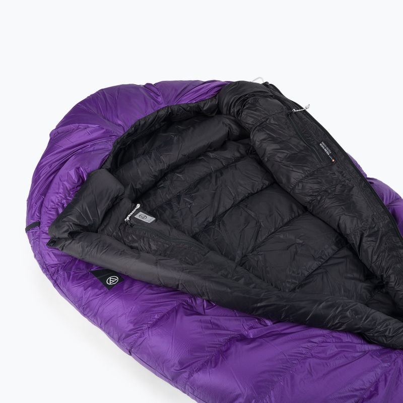 Śpiwór AURA AR 600 180 cm fioletowy 4