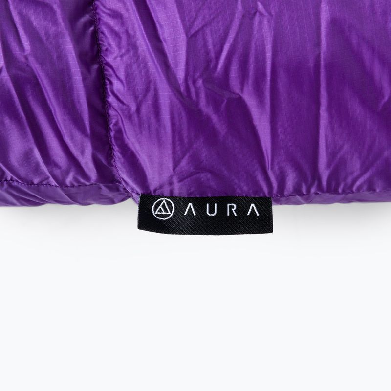 Śpiwór AURA AR 600 180 cm fioletowy 7