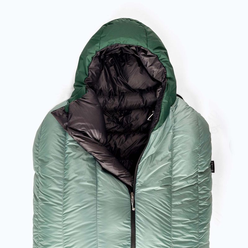 Śpiwór AURA X 450 180 cm zielony 4