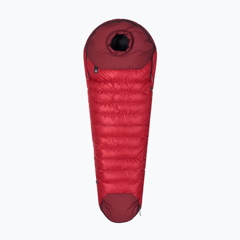 Śpiwór AURA Baz 800 180 cm chilli