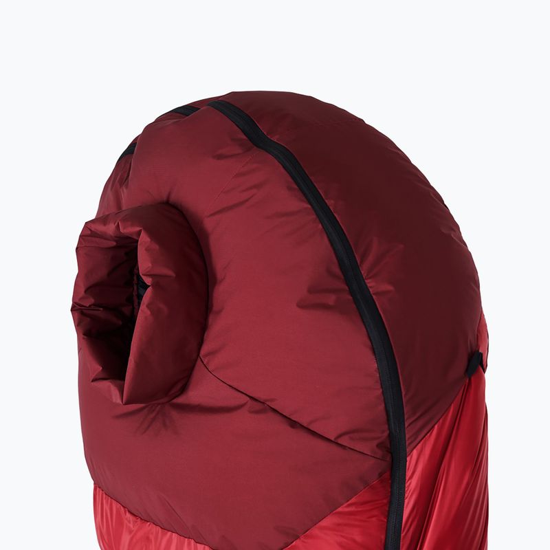 Śpiwór AURA Baz 800 180 cm chilli 3