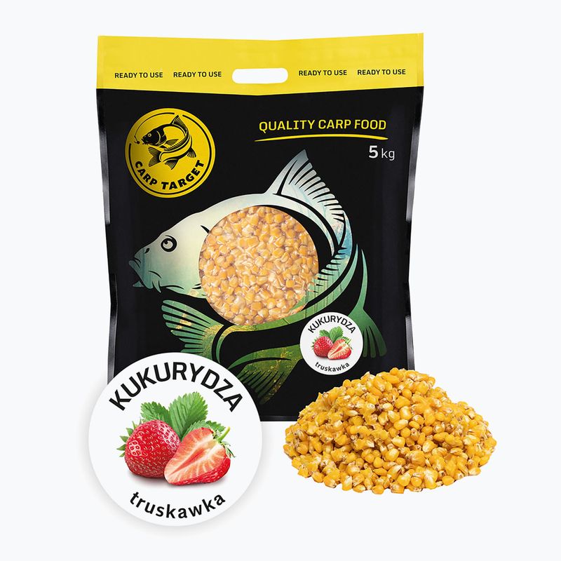 Kukurydza wędkarska Carp Target 0021 Truskawka