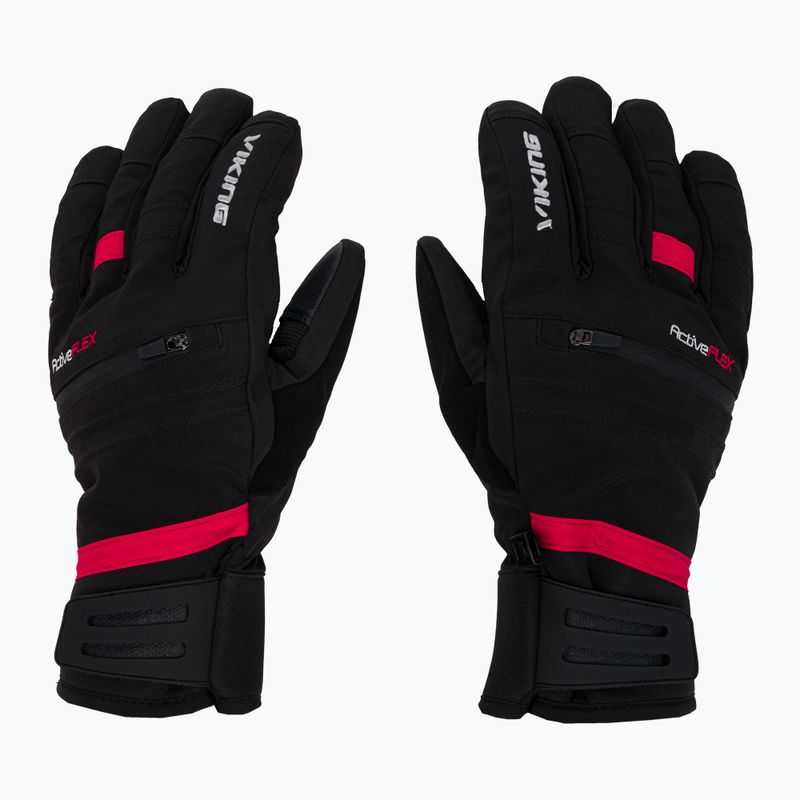 Rękawice narciarskie męskie Viking Kuruk Ski red 2