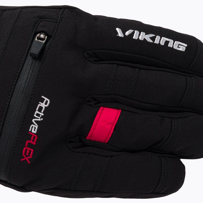 Rękawice narciarskie męskie Viking Kuruk Ski red 4