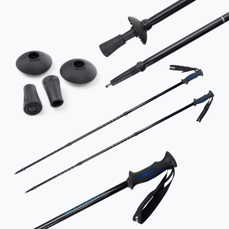 Kije trekkingowe Viking Kalio black/blue 8