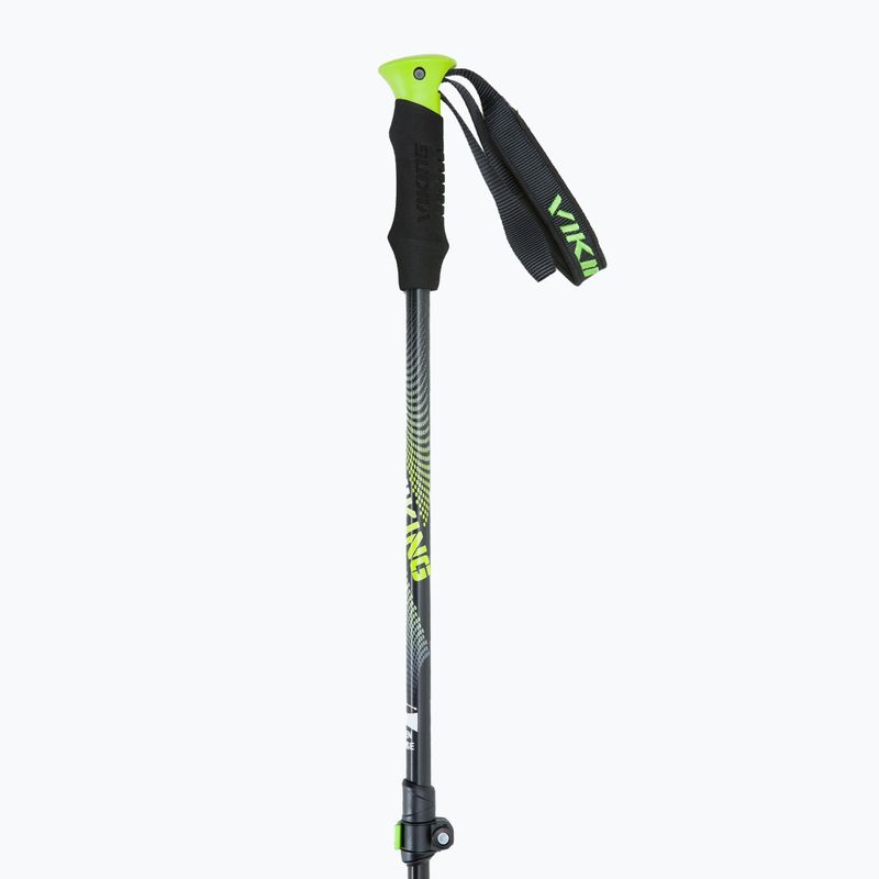 Kije trekkingowe Viking Kivi black/lime 2