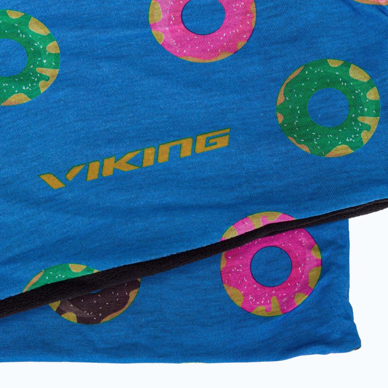 Chusta wielofunkcyjna dziecięca Viking 2828 Polartec Inside blue 3