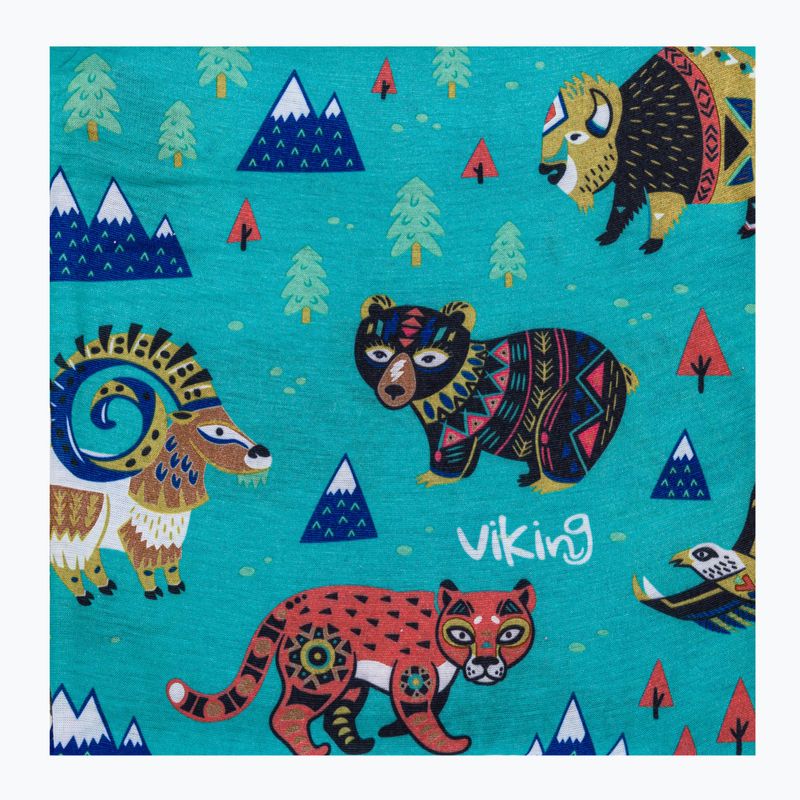 Chusta wielofunkcyjna dziecięca Viking 6394 Polartec Outside navy blue 2