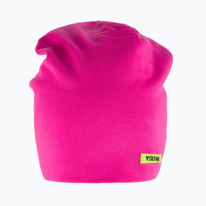 Czapka zimowa dziecięca Viking Hex pink 2