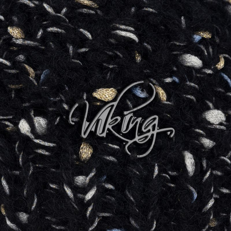 Czapka zimowa damska Viking Demi black 4