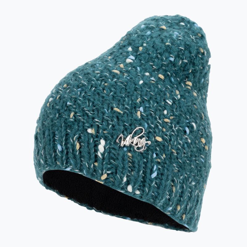 Czapka zimowa damska Viking Demi blue 3