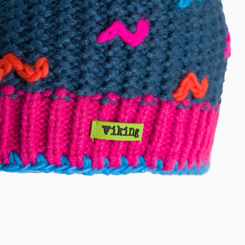 Czapka zimowa dziecięca Viking Elis tourquise 3