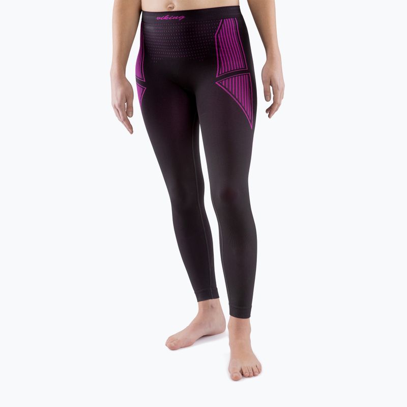 Spodnie termoaktywne damskie Viking Etna pink
