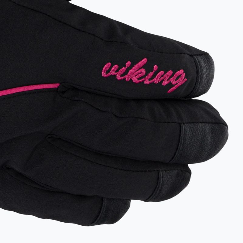 Rękawice narciarskie damskie Viking Tesera Ski pink 4