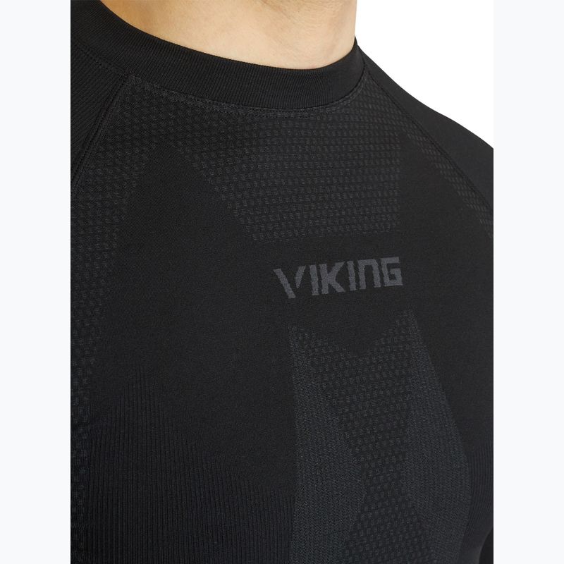 Longsleeve termoaktywny męski Viking Eiger black 4