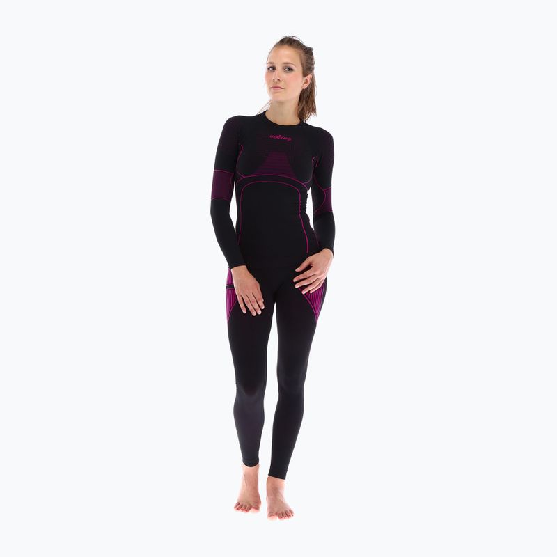 Longsleeve termoaktywny damski Viking Etna pink